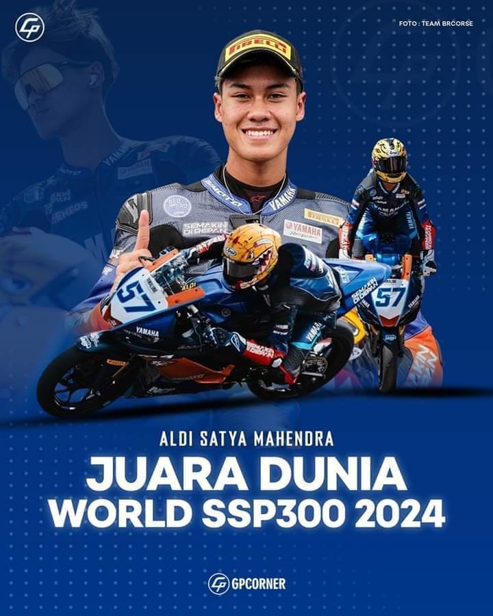 Juara Dunia WSSP300 MAHENDRA